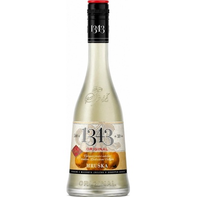 Spiš Originál 1343 Hruška 38% 0,5 l (čistá fľaša)