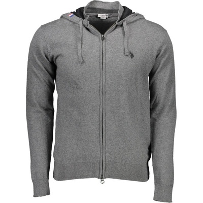 U. S. POLO Мъжки кардиган us polo, Цвят Сиво (60912-48847_grigio_189)
