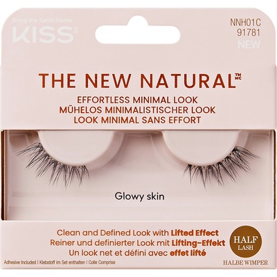 KISS THE NEW NATURAL HALF LASH 01