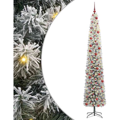vidaXL С изкуствено коледно дърво с 300 LED светодиода Зелен 270 cm (3395053)