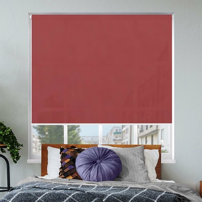 FOA Látková roleta, STANDARD, Tmavo terakotová, LE 106 39 x 240 cm