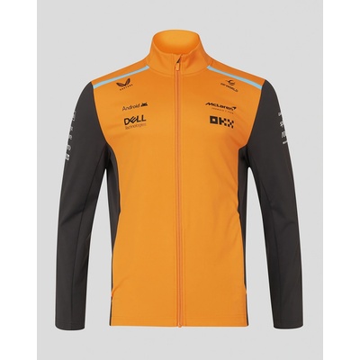 F1 officilal týmová softshell McLaren F1 2024 oranžová