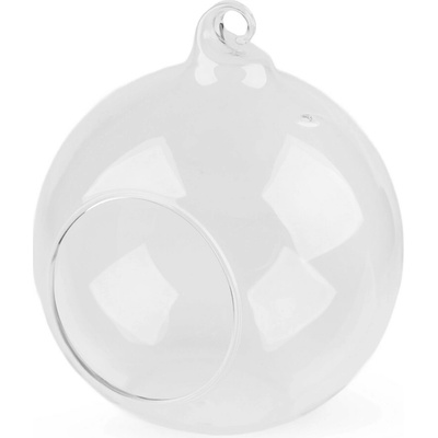 Prima-obchod Aerárium / skleněná koule Ø12 cm, barva 2 transparent