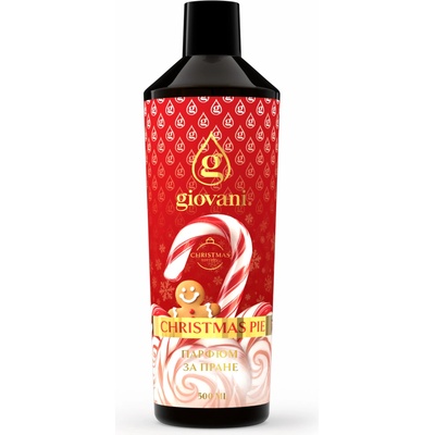 Giovani Концентриран парфюм за пране Giovani CHRISTMAS PIE Обем: 500 ml