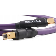 Melodika MDUCB03 USB USB typu CB vrátane: pre DAC / zariadenie lekárske, 0,3m, fialový