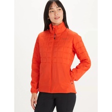 Marmot Women's Echo Featherless Hybrid Jacket red sun