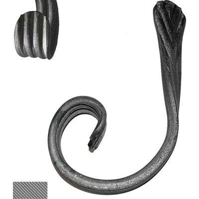 Prvek 12 x 6 mm, 120 x 60 mm, široké rozkování, hladký