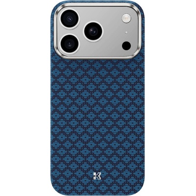 Benks Magnetic Armor Air Grid Kevlar Metal Frame Apple iPhone 17 Pro modrý