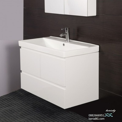 Inter Ceramic Долен конзолен pvc шкаф за баня icp 9048