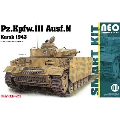 Dragon Pz.Kpfw.III Ausf.L s.Pz.Abt.502 Leningrad 1942/43 Model Kit 6957 1:35