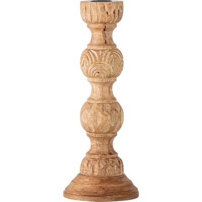 Bloomingville Свещник за класическа свещ Nalua от мангово дърво 26 см (82068478)