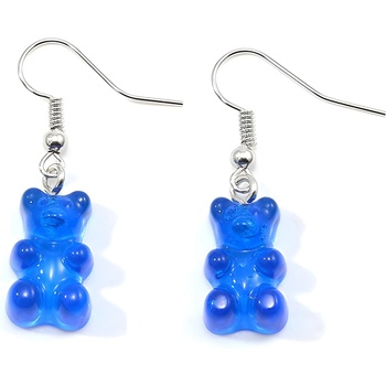 HARAHU Обеци Bear - Сини KP27468 (27468)