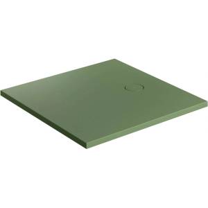 Omnires Aquarock M+ - Душ-тава 80x80 см, матово маслинено AQUAROCK80-KOL (AQUAROCK80-KOL)