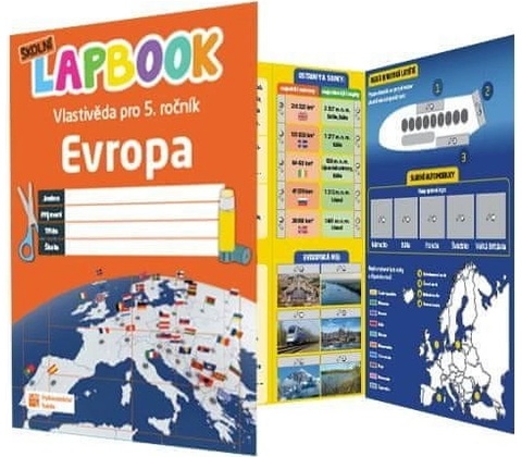 Školní lapbook: Evropa