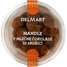 DELMART Mandle v mléčné čokoládě se skořicí 65 g