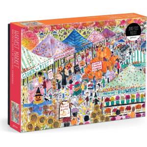 Galison - Puzzle Harvest Market - 1 000 piese