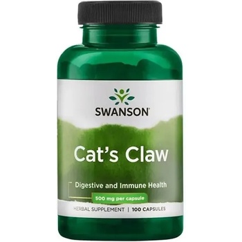 Swanson Cat's Claw, 500 mg, 100 капсули, Swanson (SW514)