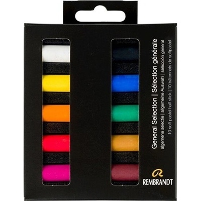 Rembrandt suché pastely 10 ks