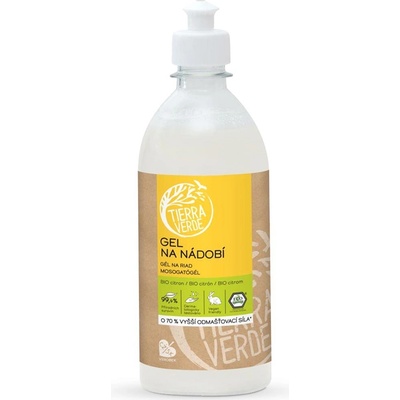 Tierra Verde Gél na riad s BIO citrónovou silicou 500 ml