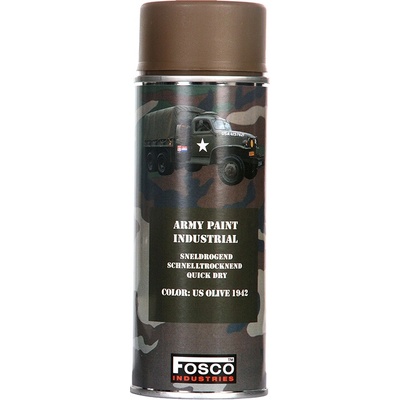 FOSCO Farba ARMY maskovacia v spreji 400 ml US OLIVE 1942