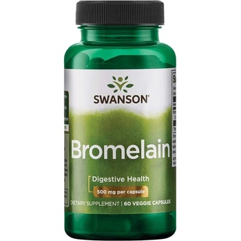Image 1 of Swanson Maximum Strength Bromelain 1, 200 GDU 500 mg [60 капсули]