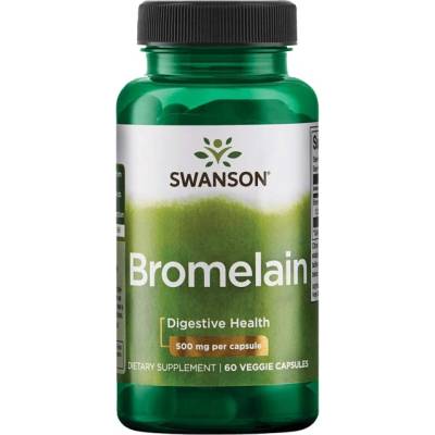 Swanson Maximum Strength Bromelain 1, 200 GDU 500 mg [60 капсули]