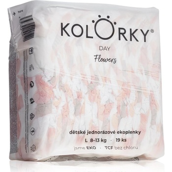 Kolorky Day Flowers EKO L 8-13 Kg 19 ks