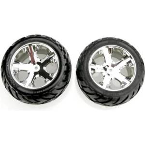 Traxxas колело 2.8", джанта All-Star сребърна, гума Anaconda (2) (заден)