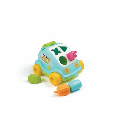 Smoby Cotoons Baby auto vkládačka auto vkládací telefon tahací