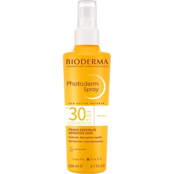Image 1 of BIODERMA Photoderm Слънцезащитен невидим спрей, SPF30, 200 ml