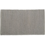 KELA Постелка за баня Miu, 50x80см - цвят каменно сиво (KELA-24721)