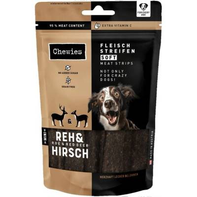 Chewies Fleischstreifen Soft Srnčí a jelení mäso Mini 70 g