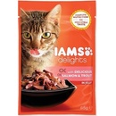 Iams Cat delights salmon & trout in jelly 85 g