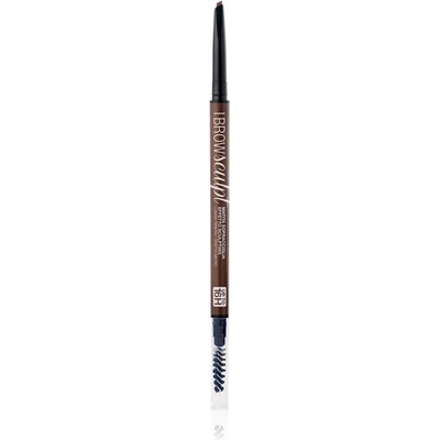 bellaoggi I Brow Sculpt Eyebrows Pencil прецизен молив за вежди с четка цвят Dark Brown 1 гр