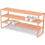 Spinder Design Стоманена стойка за обувки в цвят сьомга 100x48, 5x29 cm Rex - Spinder Design (SR130-12)