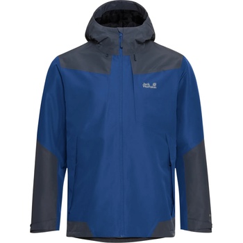 Jack Wolfskin Мъжко водоустойчиво яке Jack Wolfskin Flextrail 2L Jacket Waterproof jacket - Blue Orchid (002-3849-0213)