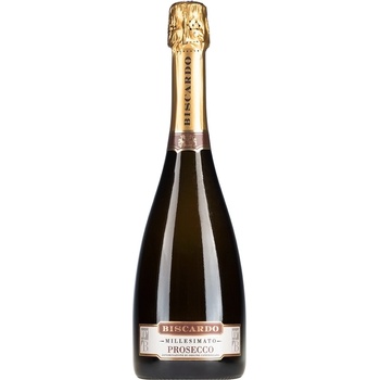 Biscardo Extra Dry Prosecco DOC biele 11,5% 0,75 l (čistá fľaša)
