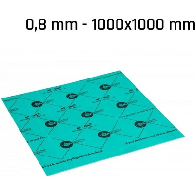 Tesniaca doska GAMBIT AF-OIL - 1000x1000x0,8 mm
