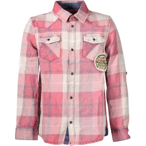 Guess jeans Детска риза с дълъг ръкав guess jeans, Размер 16a, Цвят Червено (l4yh03wga80_rol71i)