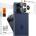 Spigen Протектор за Камерата на iPhone 17 Pro Max, Spigen EZ Fit Optik Pro XL Glass tR, Черен (AGL10649)