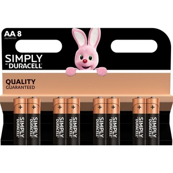 Duracell Батерия duracell - dur-ba-lr6-simply-8pk (dur-ba-lr6-simply-8pk)