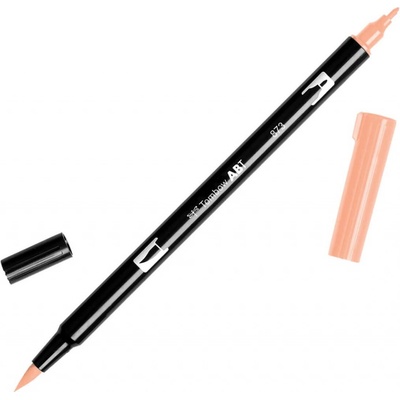 Oboustranný štětcový fix Tombow ABT DUAL - oranžová Barva: 873 - Coral
