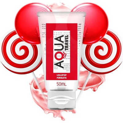 Aqua travel lubrikant na vodnej báze s príchuťou lízatka 50 ml