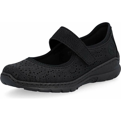 Rieker dámské baleríny N4299-00 černá – Sleviste.cz