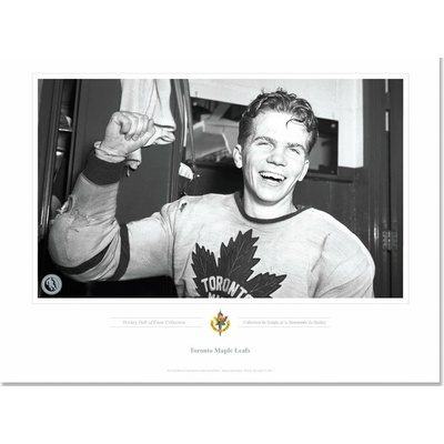 Mustang Plagát Toronto Maple Leafs NHL Memorabilia 1951 Bill Barilko Classic 12" x 16"