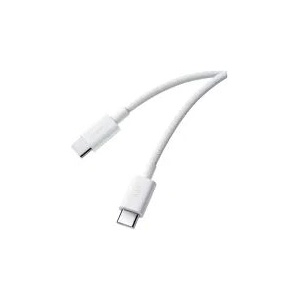 Xiaomi USB кабел Xiaomi USB-C към USB-C, 60 W, 1 m, бял (BHR0878GL)