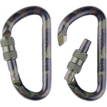 Mil-Tec Тактически карабинер 80 mm woodland чифт (15922080)