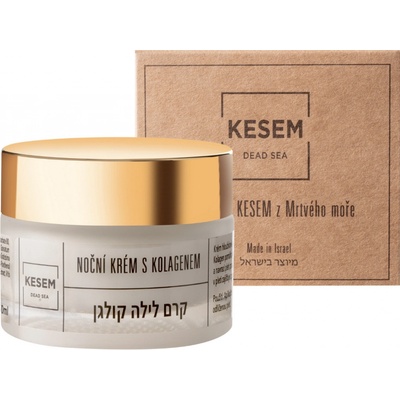 Kesem Dead Sea noční pleťový krém s kolagenem 50 ml