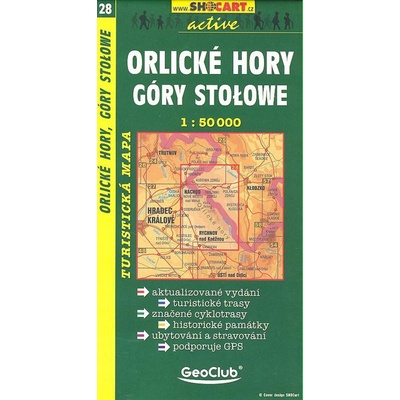Orlické hory Góry Stołowe 1:50 000