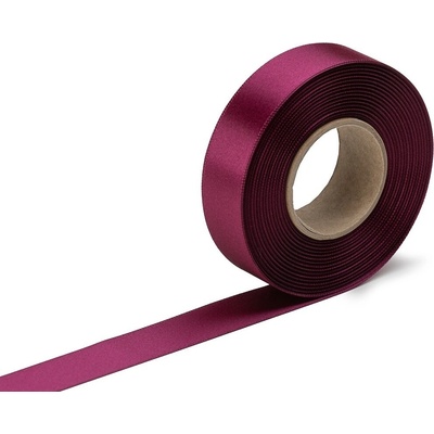 Stuha atlasová bordó, šírka 24 mm